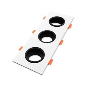 Soporte Blanco Para 3 Dicroica