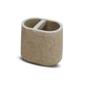 Accesorio Beige Ceramico Para Bano 4Pz