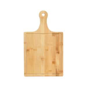 Tabla De Bambu 40X24Cm Cuadrada C/Mango
