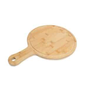 Tabla De Bambu 40X28Cm Redonda C/Mango