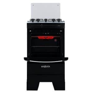 Cocina Enxuta Supergas 4H Negra Cenx27542Ng