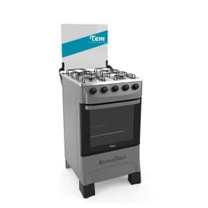 Cocina Tem Kitchen Chef 4H Ss Gris Z2710
