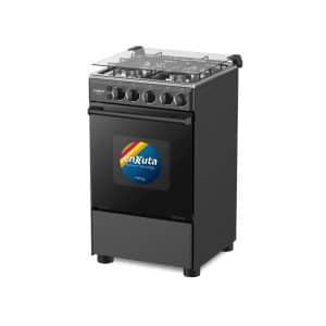 Cocina Enxuta Super Gas Negra 4 H Cenx9504N