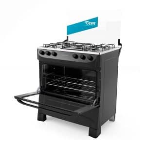 Cocina Tem Mastercook Negra 5H Gas Z2722