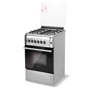 Cocina A Gas 50X55 Inox Smartlife Sl-Ks5055G