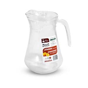 Jarra De Vidrio 1.3 Litros Con Tapa
