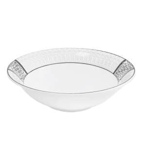 Bowl Ceramico 18Cm Borde Nudo Gris