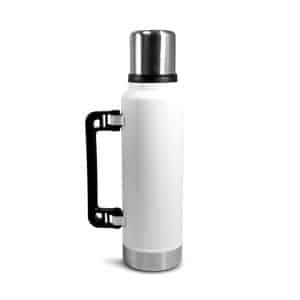Termo Metalico De Acero 1400Ml Blanco