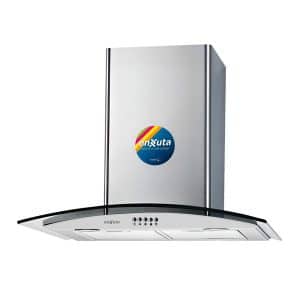 Campana Enxuta 60 Cm Inox C/Vidrio Cssenx136