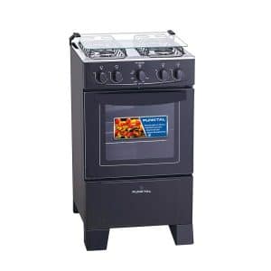 Cocina Punktal S/Gas 4H Negra Pk-268Bk