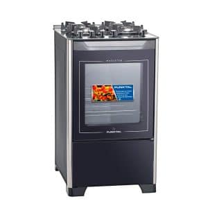 Cocina Punktal S/Gas C/Grill M/De Vidrio Pk-490G