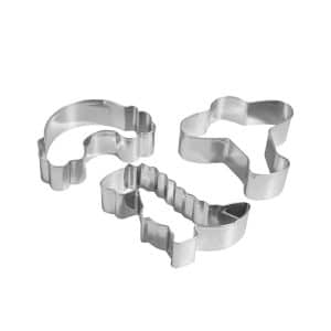 Molde Metalico Para Galletitas 3 Pz