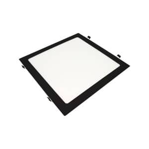 Artefacto Led Cuadrado Bordenegro 6Wluzfria