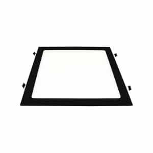 Artefacto Led Cuadrado Bordenegro12Wluzfria