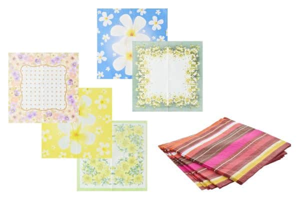 Servilletas Estampadas, 20 Piezas.