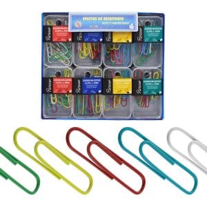 Clips De Colores X 70