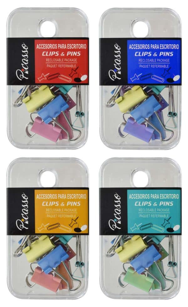 Apreta Papel De Metal Color - Imagen 2