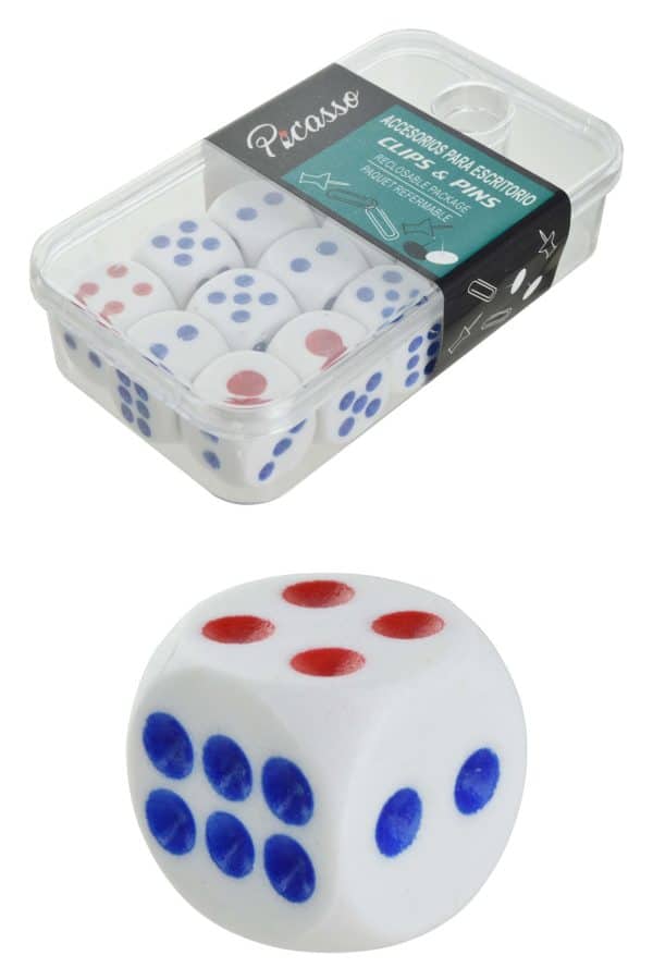 DADOS X 9 UDS PICASSO ESTUCHE ACRILICO 5124 - Imagen 3
