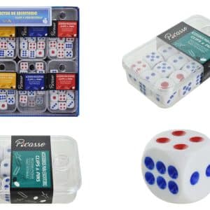 DADOS X 9 UDS PICASSO ESTUCHE ACRILICO 5124