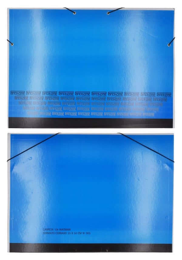CARPETA CON ELASTICO EN CARTON 1/4 WATMAN 35X50 PANCRHOME 905 - Imagen 2