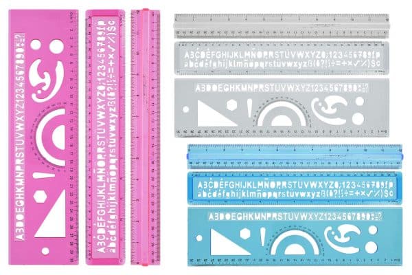 Regla Set X3Pcs