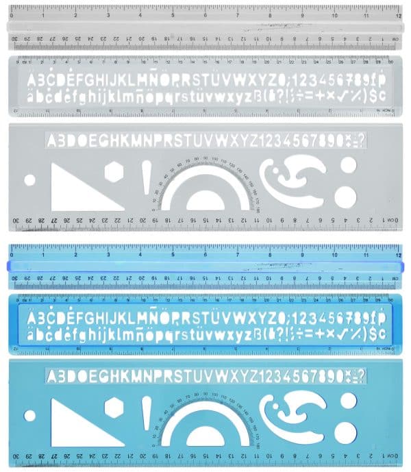 Regla Set X3Pcs - Imagen 2