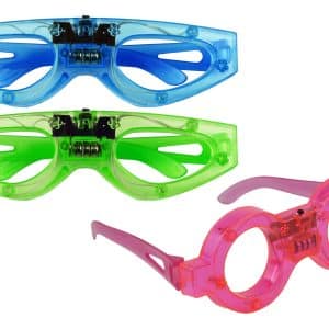 Lentes Brillosos Infantiles C/ Luces