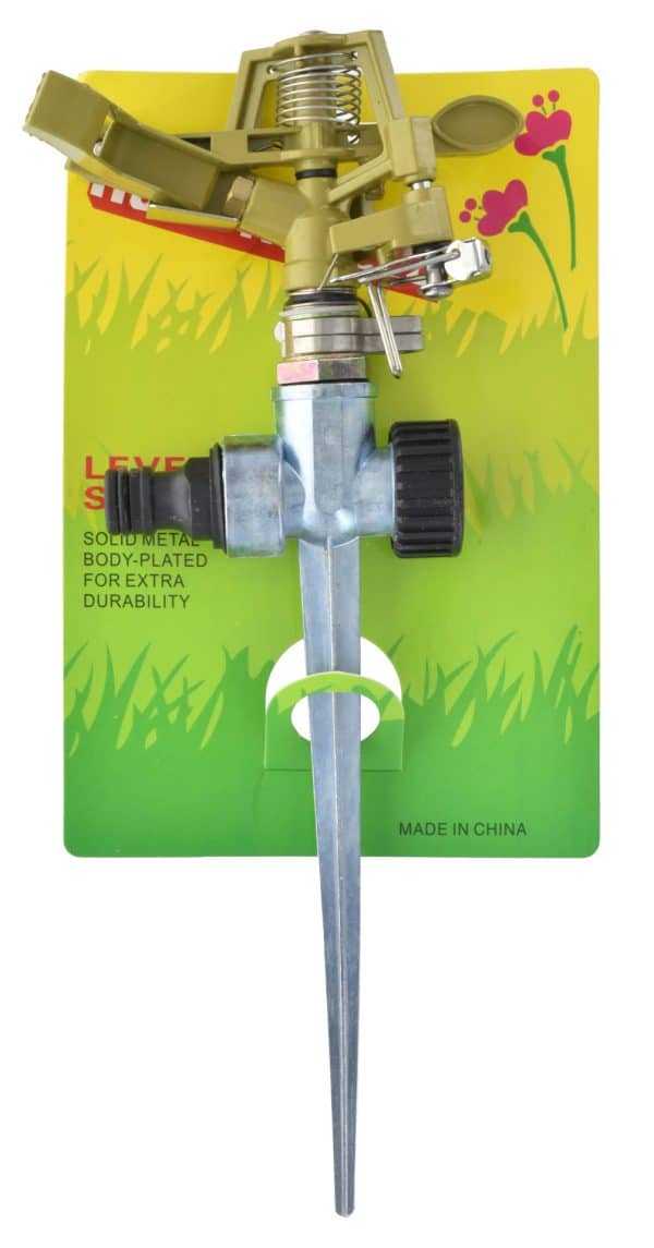 Regador Para Jardin Con Puntero Y Conexion Para Manguera Metal - Imagen 3