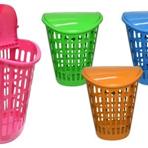 Canasto Plastico P/Ropa Calado 58 Cm Alto 223Me