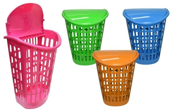 Canasto Plastico P/Ropa Calado 58 Cm Alto 223Me