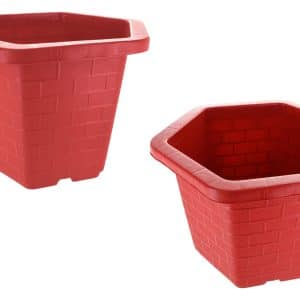 Maceta Hexagonal Plastico Haixing