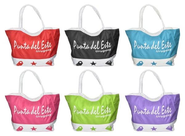 Bolso Playero Punta 60X36X22 Cm