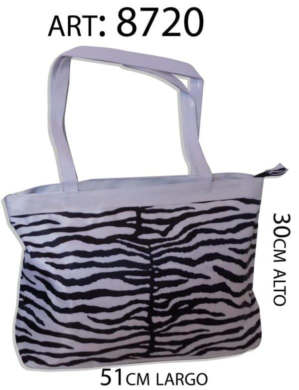 Cartera Dama Tela Avion 53X32 Cm