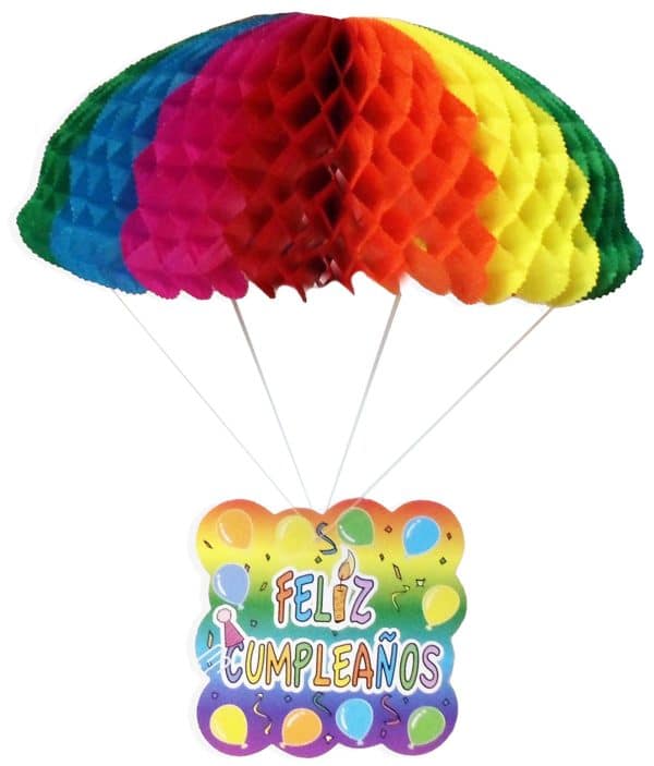 ADORNO PARACAIDAS FELIZ CUMPLE 8307