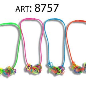 Collar Silicona C/Adornos