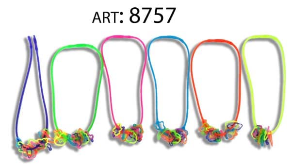 Collar Silicona C/Adornos