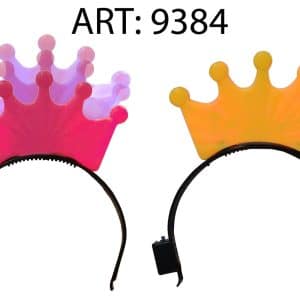 Tiara Princesa C/Corona Y Luz 21X16 Cm