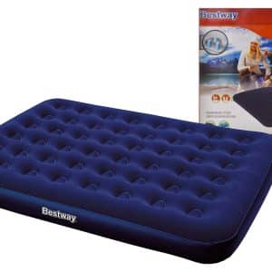 Colchon Inflable Gamuza 2Pzas Azul Bestway