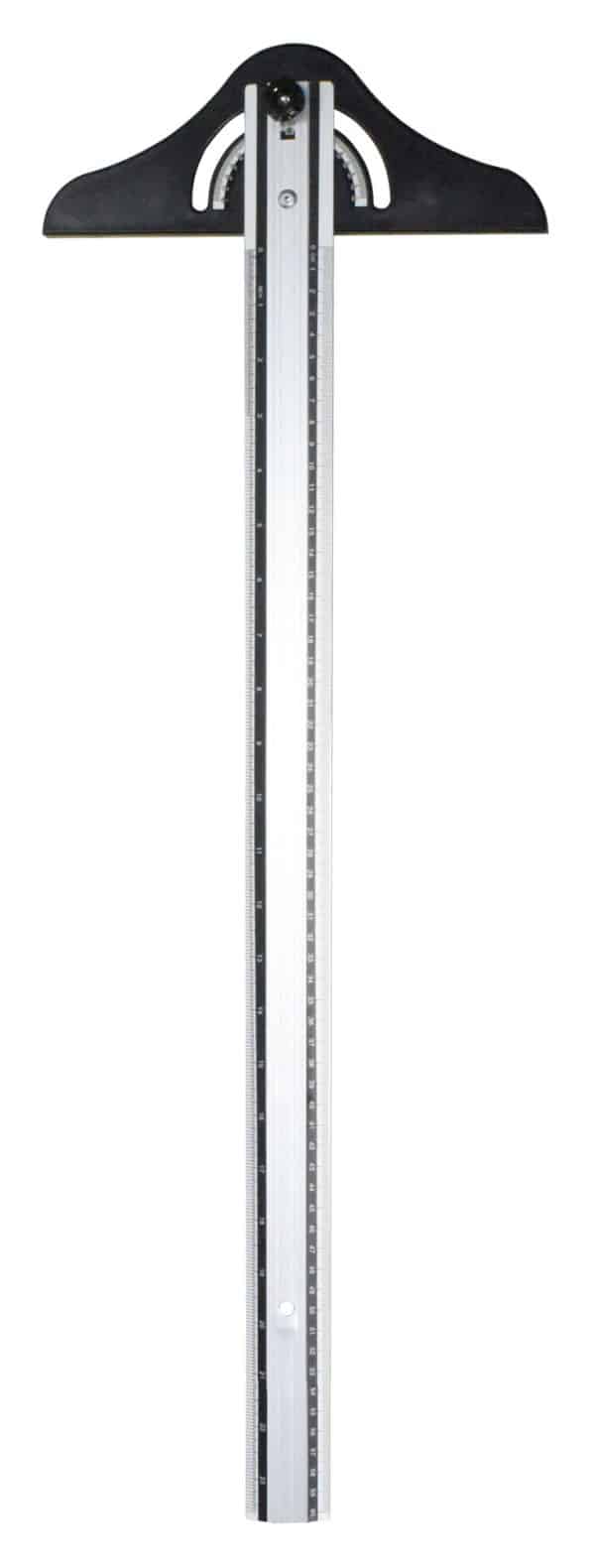 Regla T Aluminio 60Cm Con Semicirculo - Imagen 2