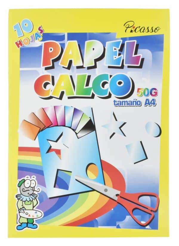 Block Papel Calco Picasso Tamaño A4 10 Hojas - Imagen 3