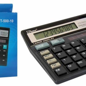 CALCULADORA 10 DIG KENKO 13X13CM EN CAJA 500 10929 Q80