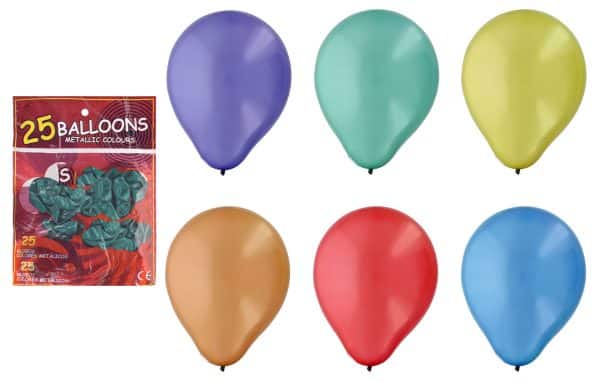 Globos 25 unidades