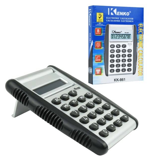 Calculadora Transp C/Pi 8 Dig En Caja Min.200