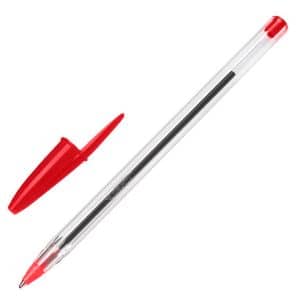 Boligrafo Bic Cristal Rojo X 1