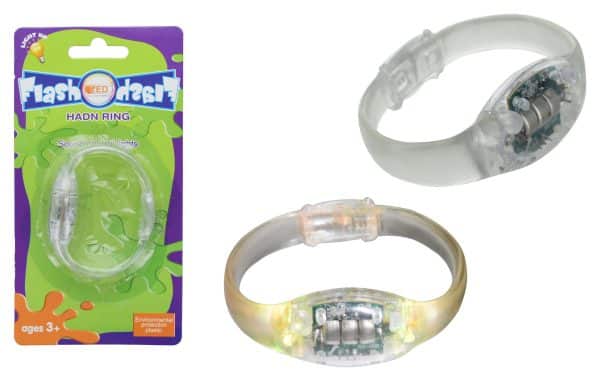 Pulsera Transparente Con Luz Para Fiesta