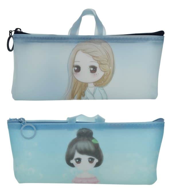 Cartuchera Pvc Infantil De Niña Con Dibujo Goddess - Imagen 2