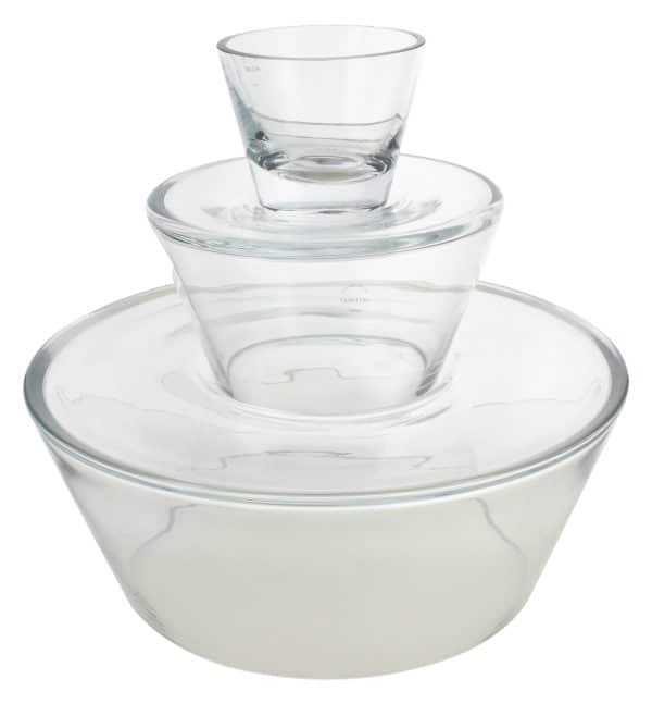 BOWL VIDRIO 3 PISO EXHIBIDOR 21890 - Imagen 3