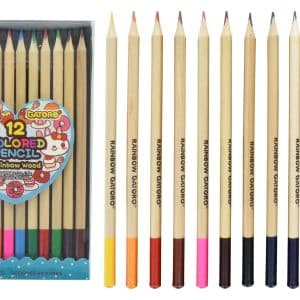 Lapices De Colores Madera Rainbow Wood Caja Pvc