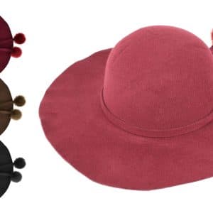 Sombrero Dama Paño