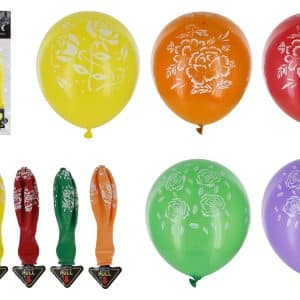Globos con luz led 5 unidades